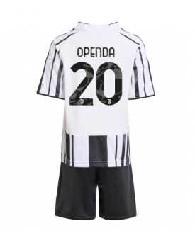 Billige Fotballdrakt Juventus Lois Openda #20 Replika Hjemmedraktsett Barn 2025-26 Kortermet (med bukser)